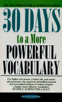 30 Days to a More Powerful Vocabulary(English, Paperback, Funk Wilfred)