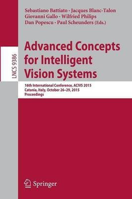 Advanced Concepts for Intelligent Vision Systems(English, Paperback, unknown)