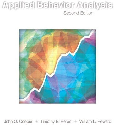 Applied Behavior Analysis(English, Hardcover, Cooper John)