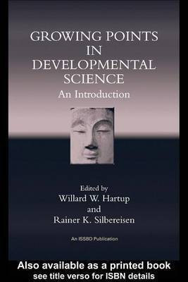 Growing Points in Developmental Science(English, Electronic book text, Hartup Willard W Edd)