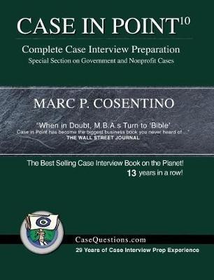 Case in Point 10(English, Paperback, Cosentino Marc P)