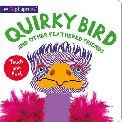 Alphaprints: Quirky Bird and Other Feathered Friends(English, Board book, Priddy Roger)