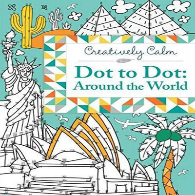 Creatively Calm: Dot to Dot: Around the World(English, Paperback, Colas Froms Francs Nicole)