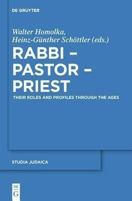 Rabbi - Pastor - Priest(English, Hardcover, unknown)