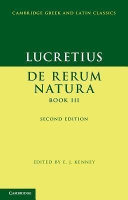 Lucretius: De Rerum NaturaBook III(English, Hardcover, Lucretius)