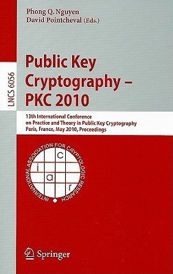 Public Key Cryptography - PKC 2010(English, Paperback, unknown)