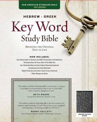 Hebrew-Greek Key Word Study Bible-NASB(English, Leather / fine binding, unknown)