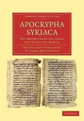 Apocrypha Syriaca(English, Paperback, unknown)