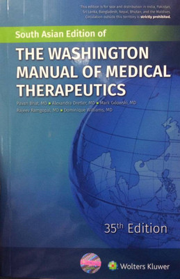 The Washington Manual of Medical Therapeutics(English, Paperback, unknown)