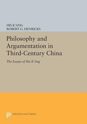 Philosophy and Argumentation in Third-Century China(English, Paperback, K'ang His)