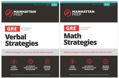 GRE Math & Verbal Strategies Set(English, Paperback, Manhattan Prep)