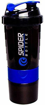 sportioz 500 ml Plastic Shaker(Pack of 1, Blue)