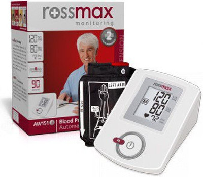 Rossmax AW-151f Bp Monitor(White, Black)