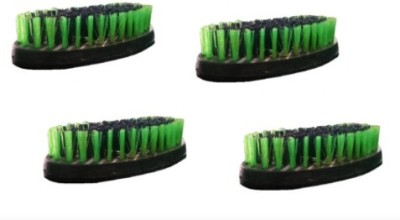 SBTs Nylon Wet and Dry Brush(Green, Multicolor, 4 Units)