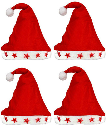 ME&YOU Santa Cap Cap(Pack of 4)