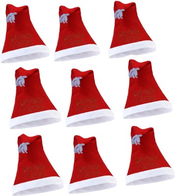 ME&YOU Christmas Cap(Red, White, Pack of 9)