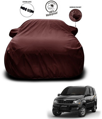 ANTHUB Car Cover For Mahindra Xylo (With Mirror Pockets)(Maroon)
