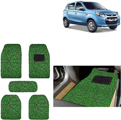 Rhtdm PVC Standard Mat For  Maruti Suzuki Alto 800(Green, Black)