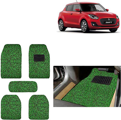 Rhtdm PVC Standard Mat For  Maruti Suzuki Swift(Green, Black)