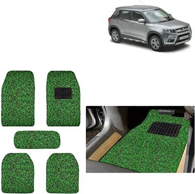 Rhtdm PVC Standard Mat For  Maruti Suzuki Vitara Brezza(Green, Black)