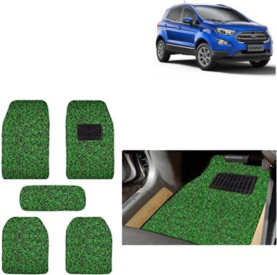 aksmit PVC Standard Mat For  Ford Ecosport(Green, Black)