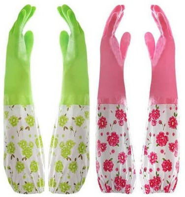 KitchenFest Wet and Dry Glove Set(Large Pack of 4)
