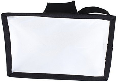 Hiffin Flash Bounce Diffuser Reflector Flash Box flash Diffuser(White, Black)