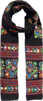 Geetanjali Cotton Silk Embroidered Women Dupatta