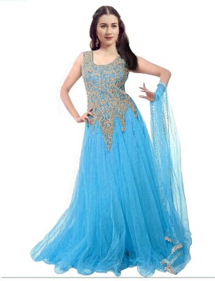 Suali Flared/A-line Gown(Blue)