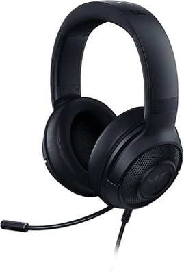 Razer Kraken X Multi-Platform Wired Gaming Headset Wired Headset(Black, On the Ear)