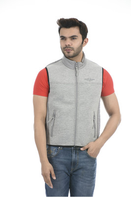 Pepe Jeans Sleeveless Solid Men Jacket