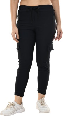 NEYSA Regular Fit Women Dark Blue Trousers