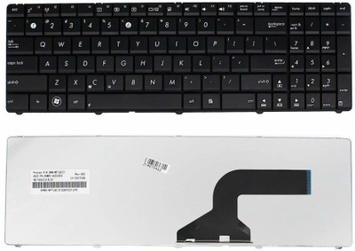 TechSio X54 K52 K52J K52F K52JK K52JB K52JC K52JR K52JE K53 K53E K53S K53U K53Z K53BY Internal Laptop-size Laptop Keyboard Compatible with Desktop, Laptop, Mac(Black)