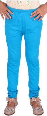 DIAZ Legging For Girls(Light Blue Pack of 1)