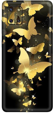 aadia SAMSUNG GALAXY NOTE 10 LITE Mobile Skin(Black, Yellow)