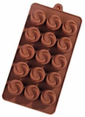 VAAMnational Silicon, Candy Making Silicone Molds, Mini Baking Molds, Non Stick Hard Gummy Candy, BPA Free Candy Making Mold rose flower Chocolate Mould(Pack of 1)