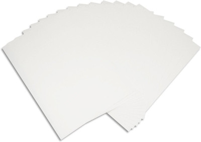 ShikharRetails Inkjet Print Iron On Tshirt Transfer Paper for Dark Fabric T-Shirts Unruled A4 200 gsm A4 paper(Set of 5, White)