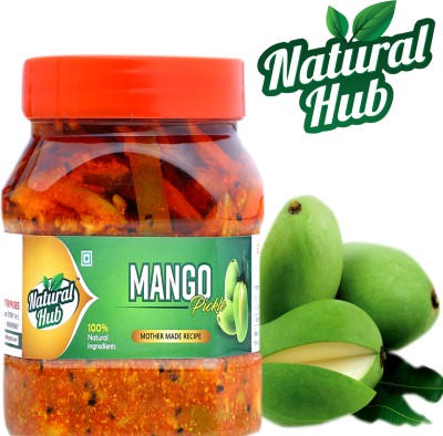 Natural Hub Mother Made Organic Punjabi Aam ka Achaar(The Real Taste of Punjabi Mango) Mango Pickle(500 g)