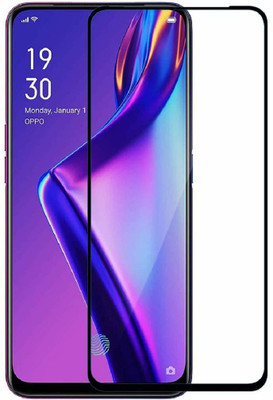 ELEF Edge To Edge Tempered Glass for Oppo K3 11D Tempered Full Screen Covrage Full Glue with 9H Hardness and 2.5D Curved Edges-Black(Pack of 1)