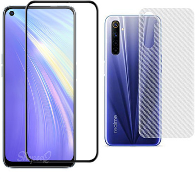 TexoVera Edge To Edge Tempered Glass for Realme 6(Pack of 1)