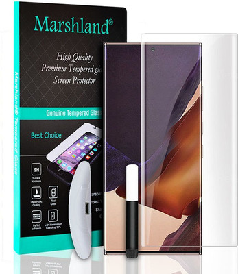 MARSHLAND Tempered Glass Guard for Samsung Galaxy Note 20 Ultra, UV Tempered glass(Pack of 1)