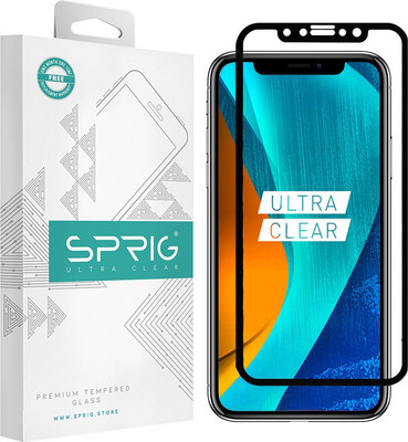 Sprig Edge To Edge Tempered Glass for Apple iPhone 11 Pro Max, iPhone 11 Pro Max, 11 Pro Max, XS Max(Pack of 1)