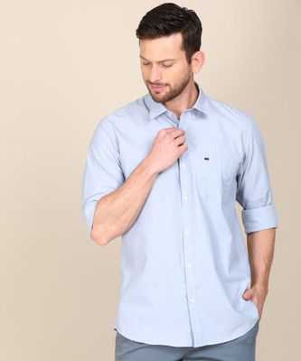 peter-england-men-solid-casual-light-blue-shirt