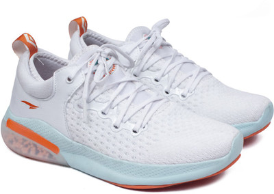 ASIAN Rider-01 White Running Shoes for Men I Sport Shoes for Boys with Beads Technology Sole for Extra Jump I Memory Foam Insole Running Shoes For Men(White)