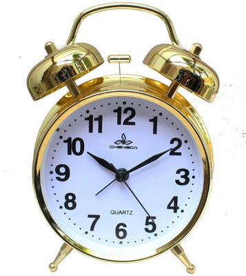 ACJIN ENTERPRISE Analog Gloden Clock