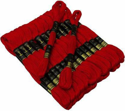 Royal Villa DARK RED Thread(8 m Pack of10)
