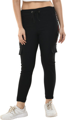 NEYSA Regular Fit Women Black Trousers