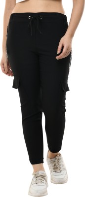 NEYSA Regular Fit Women Black Trousers