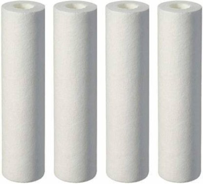 Omex Spun Filter Candle 10inch for all domestic water purifiers (Pack of 4) Solid Filter Cartridge(0.5, Pack of 4)