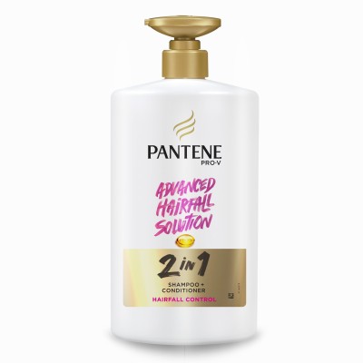 PANTENE 2 in 1 Hairfall Control Shampoo + Conditioner, 1 L(1 L)